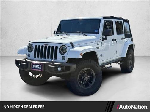 Bright White Clearcoat 2016 Jeep Wrangler 75th Anniversary