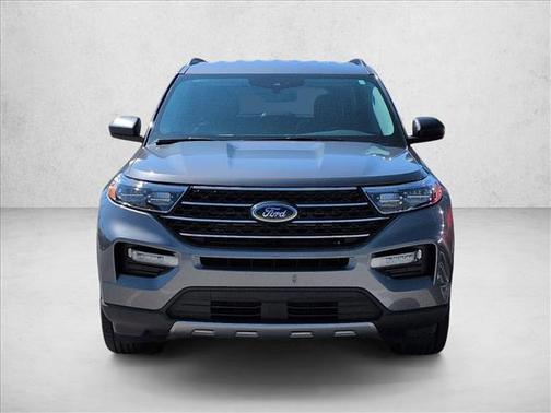 Carbonized Gray Metallic 2024 Ford Explorer XLT
