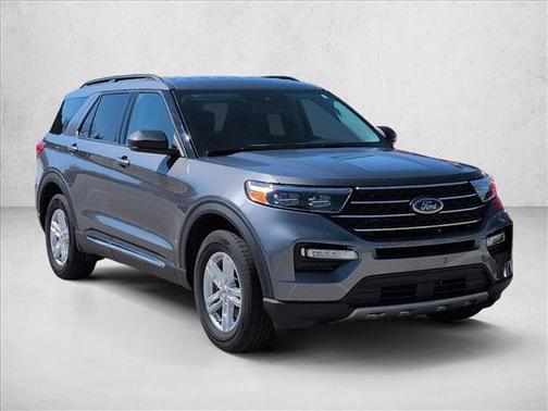 Carbonized Gray Metallic 2024 Ford Explorer XLT