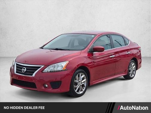 Red Brick 2013 Nissan Sentra SR