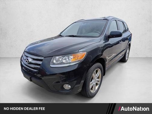 Pacific Blue Pearl 2012 Hyundai SANTA FE Limited