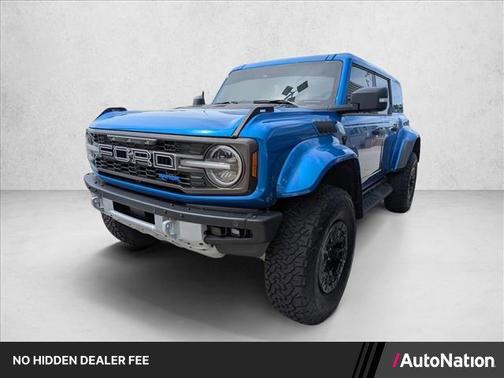 Velocity Blue Metallic 2025 Ford Bronco Raptor