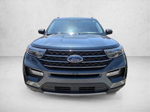 Stone Blue Metallic 2023 Ford Explorer XLT