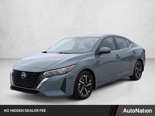 Atlantic Gray Metallic 2024 Nissan Sentra SV