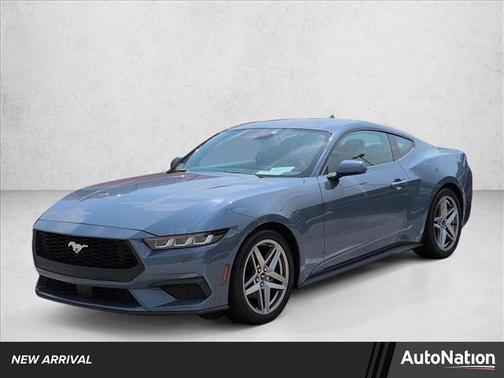 Vapor Blue Metallic 2024 Ford Mustang EcoBoost Premium