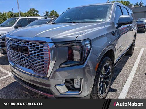 Satin Steel Metallic 2022 GMC Yukon XL Denali