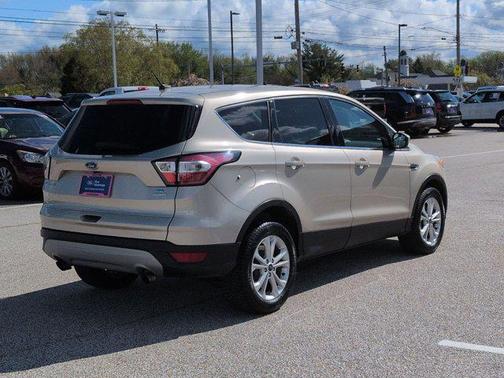White Gold Metallic 2017 Ford Escape SE