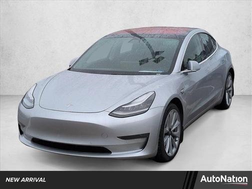 Midnight Silver Metallic 2018 Tesla Model 3 Long Range