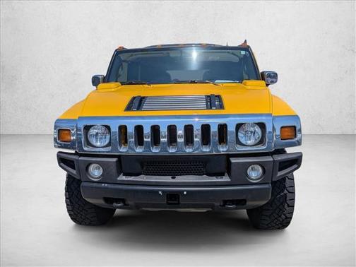 Yellow 2005 Hummer H2 Base