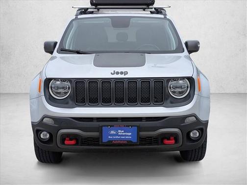 Glacier Metallic Clearcoat 2019 Jeep Renegade Trailhawk