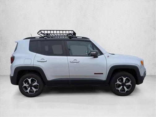 Glacier Metallic Clearcoat 2019 Jeep Renegade Trailhawk