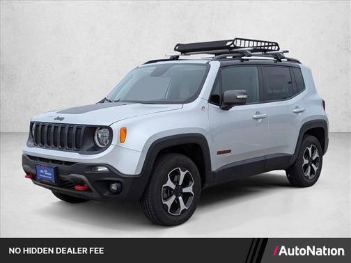 Glacier Metallic Clearcoat 2019 Jeep Renegade Trailhawk