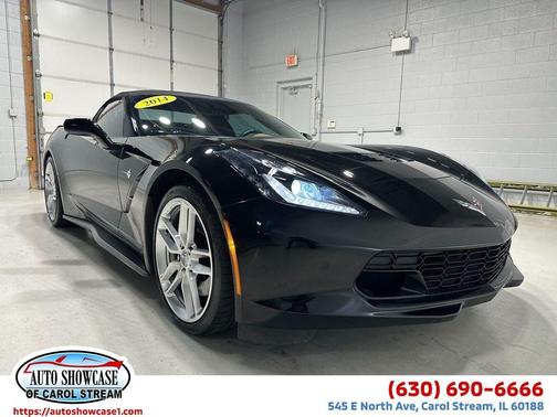 Black 2014 Chevrolet Corvette Stingray Z51