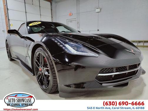 Black 2016 Chevrolet Corvette Stingray