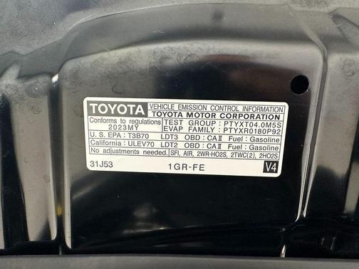 Midnight Black Metallic 2023 Toyota 4Runner SR5 Premium