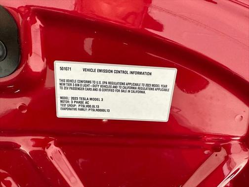 2023 Tesla Model 3 Standard Range