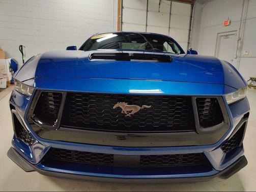 Atlas Blue Metallic 2024 Ford Mustang GT Premium