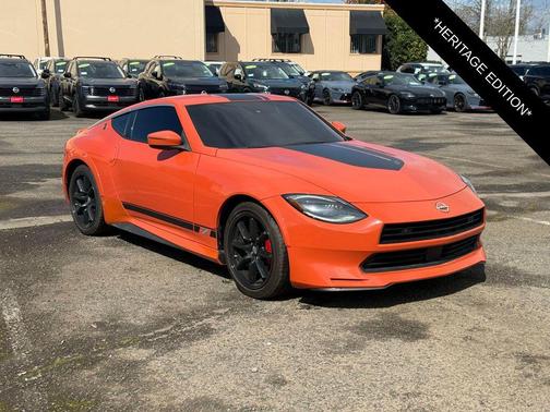 New Sight Orange 2024 Nissan Z Performance Manual