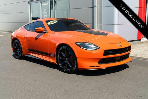 New Sight Orange 2024 Nissan Z Performance Manual