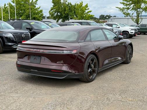 Maroon 2024 Lucid Air Touring