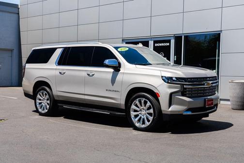 Empire Beige Metallic 2022 Chevrolet Suburban Premier