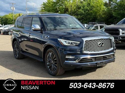 Hermosa Blue 2023 INFINITI QX80 SENSORY AWD