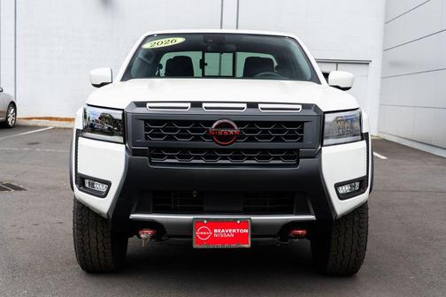 Glacier White 2026 Nissan Frontier PRO-4X