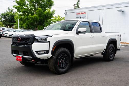 Glacier White 2026 Nissan Frontier PRO-4X