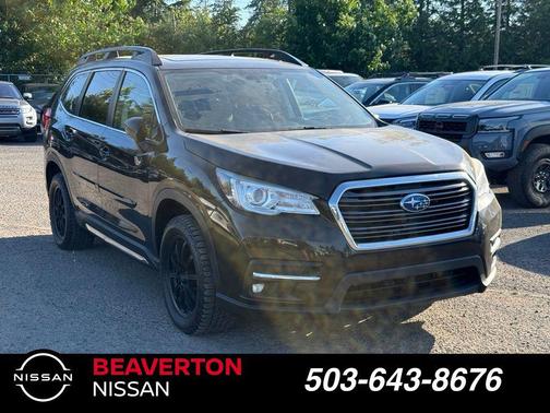 Crystal Black Silica 2020 Subaru Ascent Limited 7-Passenger