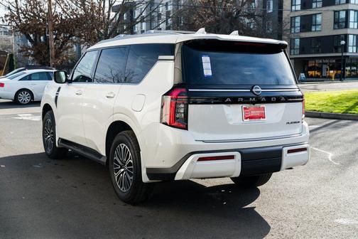 Aspen White Tricoat 2026 Nissan Armada Platinum