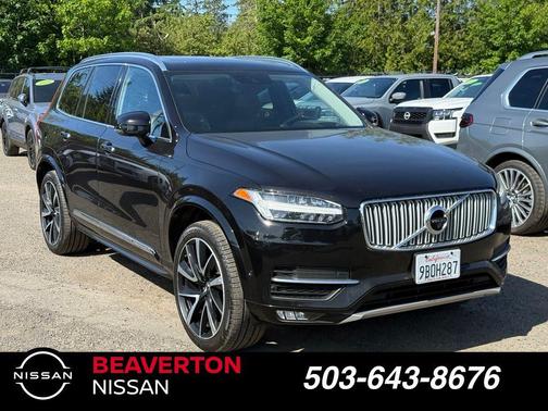 Onyx Black Metallic 2019 Volvo XC90 T6 Inscription