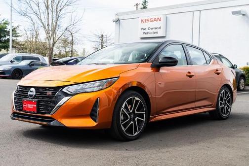 Orange 2025 Nissan Sentra SR