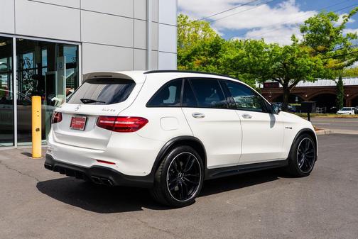 Polar White 2019 Mercedes-Benz AMG GLC 63 4MATIC