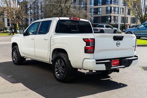 Glacier White 2026 Nissan Frontier SV