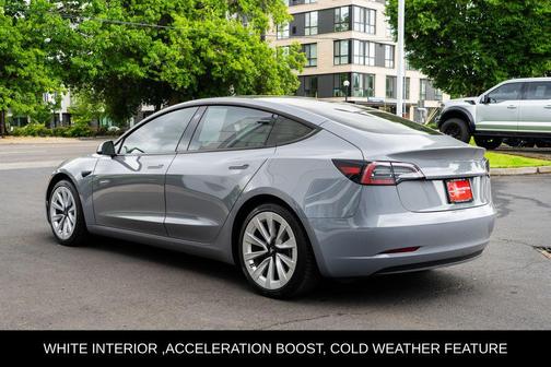 Gray 2021 Tesla Model 3 Long Range