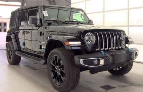 Black Clearcoat 2022 Jeep Wrangler Unlimited 4xe Sahara