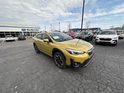 Plasma Yellow Pearl 2021 Subaru Crosstrek Limited