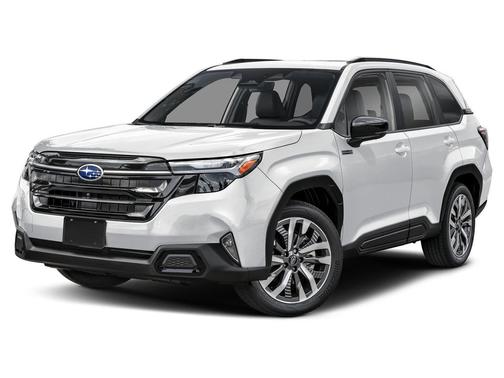 Crystal White Pearl 2026 Subaru Forester Hybrid Touring