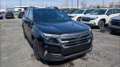 Crystal Black Silica 2026 Subaru Forester Hybrid Premium