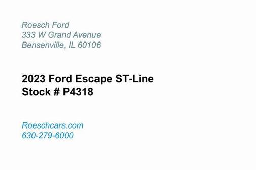 2023 Ford Escape ST-Line