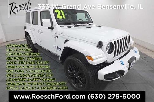 2021 Jeep Wrangler Unlimited 4xe Sahara High Altitude
