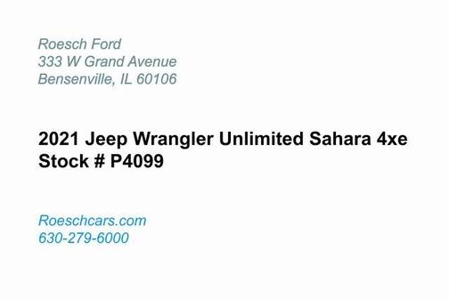 2021 Jeep Wrangler Unlimited 4xe Sahara High Altitude