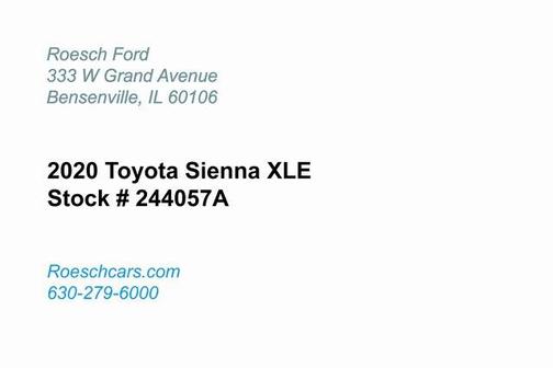 2020 Toyota Sienna XLE