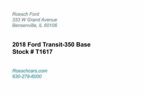2018 Ford Transit-350 Base