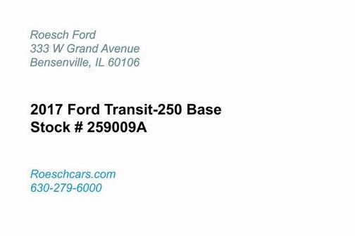 2017 Ford Transit-250 Base