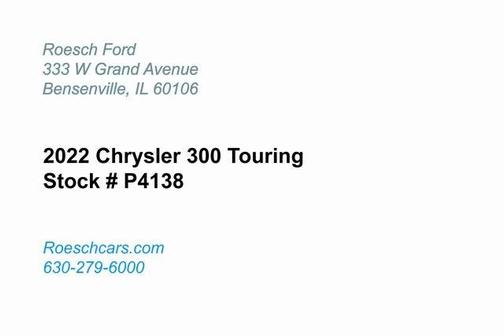 2022 Chrysler 300 Touring