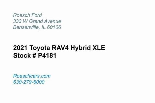 2021 Toyota RAV4 Hybrid XLE