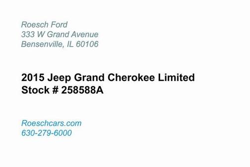2015 Jeep Grand Cherokee Limited