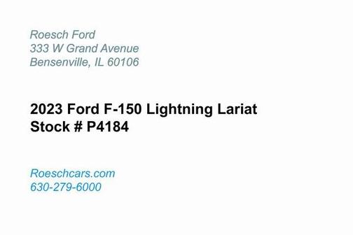 2023 Ford F-150 Lightning LARIAT