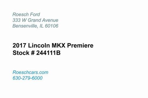 2017 Lincoln MKX Premiere